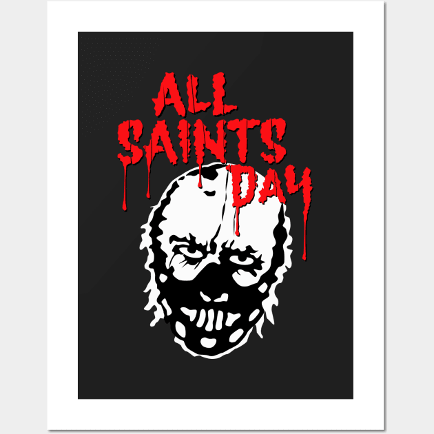 All Saints Day Wall Art by Plan8